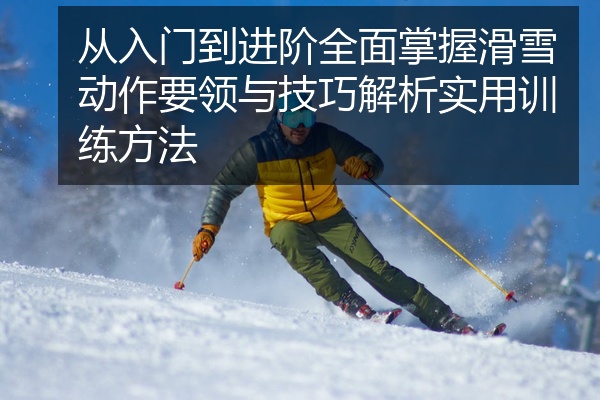 从入门到进阶全面掌握滑雪动作要领与技巧解析实用训练方法