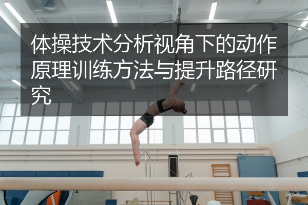 体操技术分析视角下的动作原理训练方法与提升路径研究
