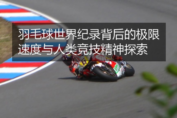 羽毛球世界纪录背后的极限速度与人类竞技精神探索